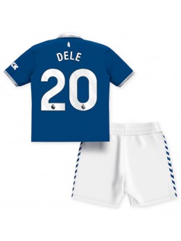 Everton Dele Alli #20 Heimtrikotsatz für Kinder 2023-24 Kurzarm (+ Kurze Hosen)